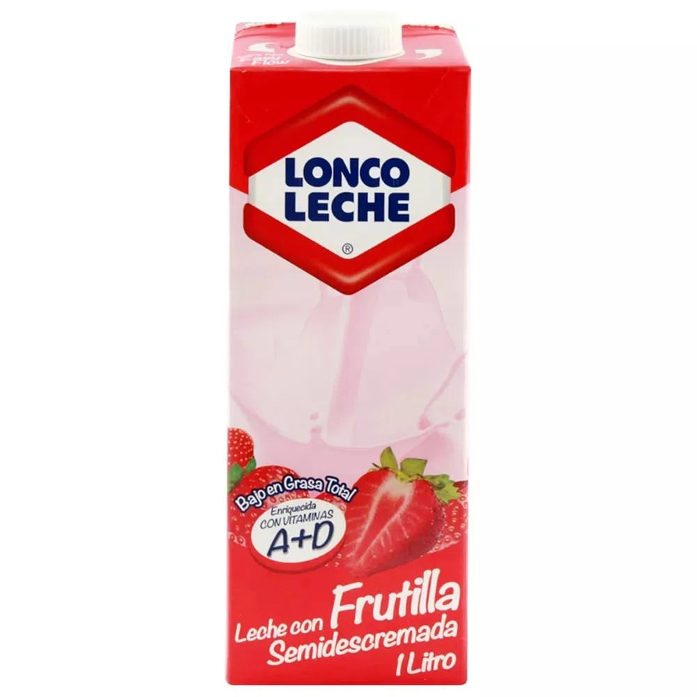 Pack Bebida láctea Surlat sin lactosa frutilla 12 un de 80 ml