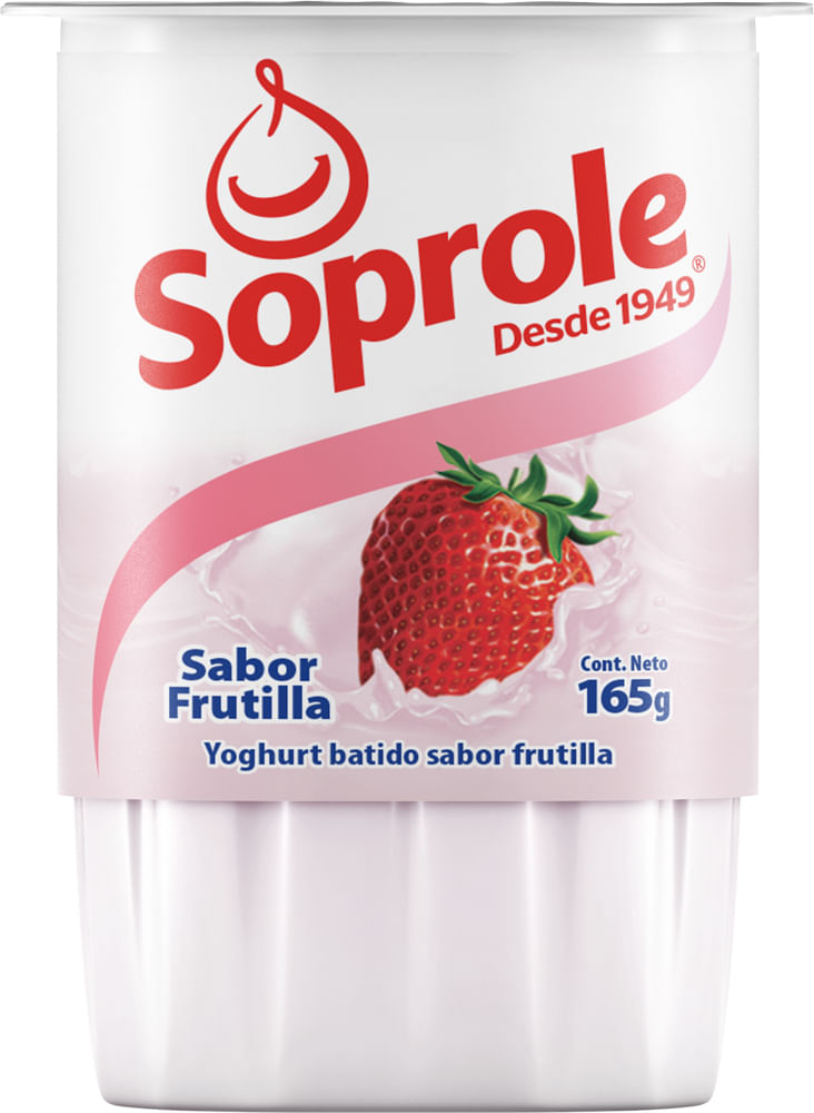 Yoghurt Danone Light y Free frutilla botella 900 g